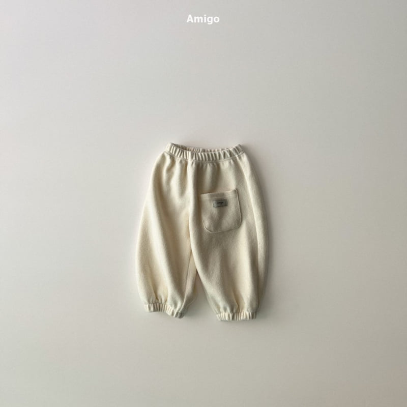 Amigo - Korean Baby Fashion - #babylifestyle - Tail Pocket Jogger Pants - 6