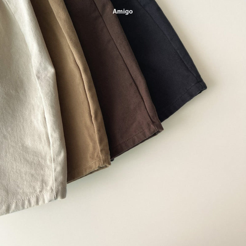 Amigo - Korean Baby Fashion - #babylifestyle - Basic Cotton Pants - 5