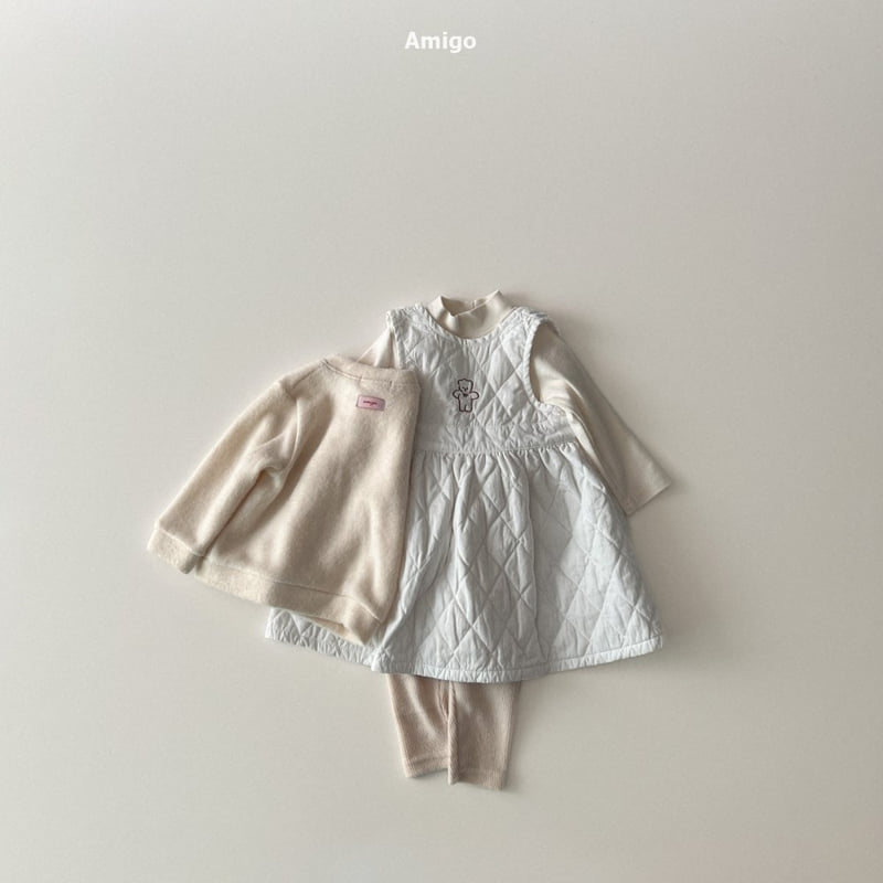 Amigo - Korean Baby Fashion - #babyoninstagram - Miel One-piece - 11