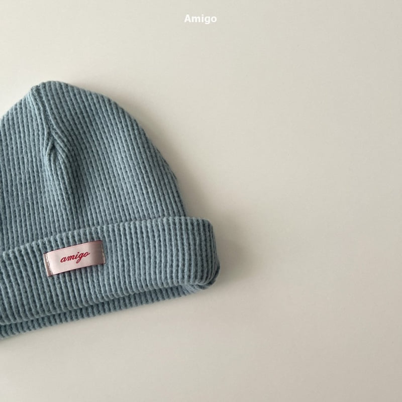 Amigo - Korean Baby Fashion - #babyoninstagram - Brushed Waffle Beanie - 11