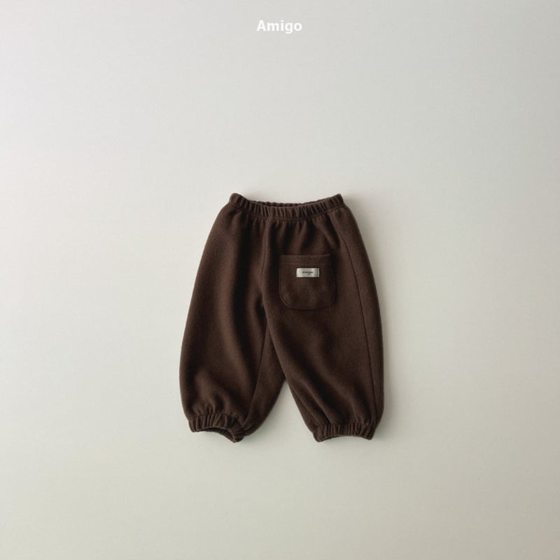 Amigo - Korean Baby Fashion - #babyoninstagram - Tail Pocket Jogger Pants - 7