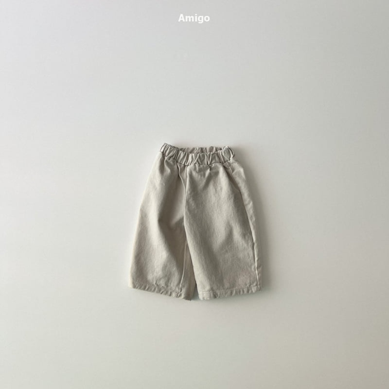 Amigo - Korean Baby Fashion - #babyoninstagram - Basic Cotton Pants - 6