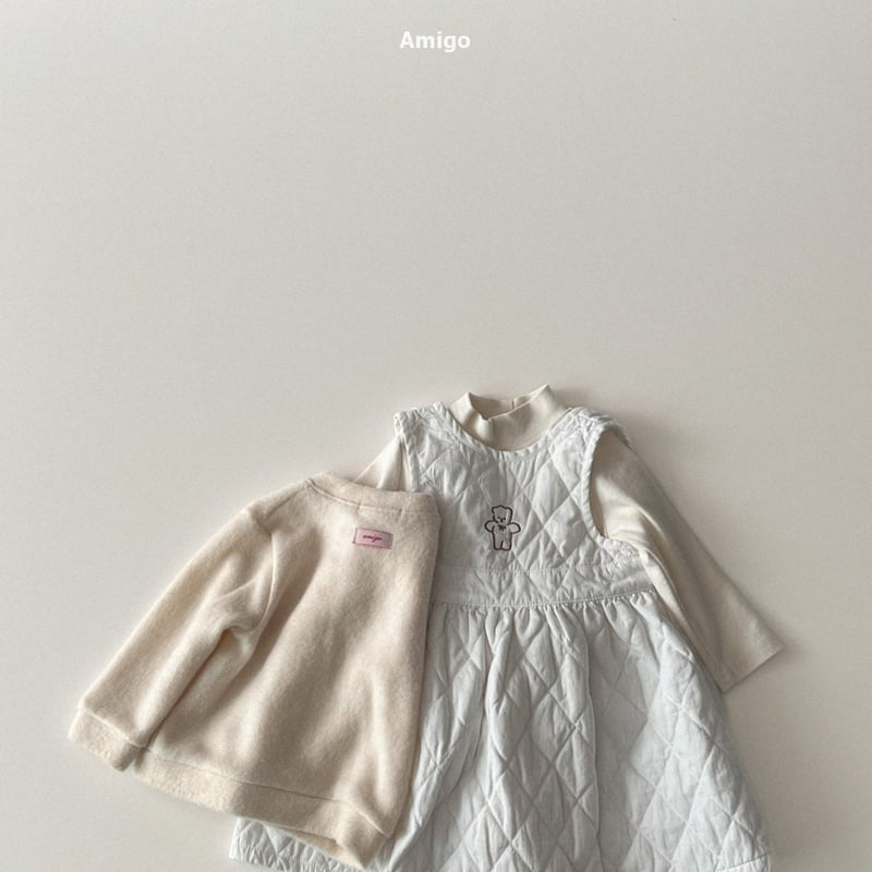 Amigo - Korean Baby Fashion - #babyootd - Miel One-piece - 12