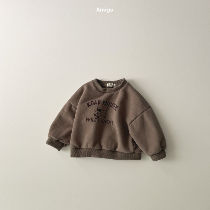 Amigo - Korean Baby Fashion - #babyootd - Cat Sweatshirt - 7