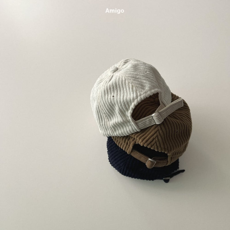 Amigo - Korean Baby Fashion - #babyootd - A Corduroy Hat - 5