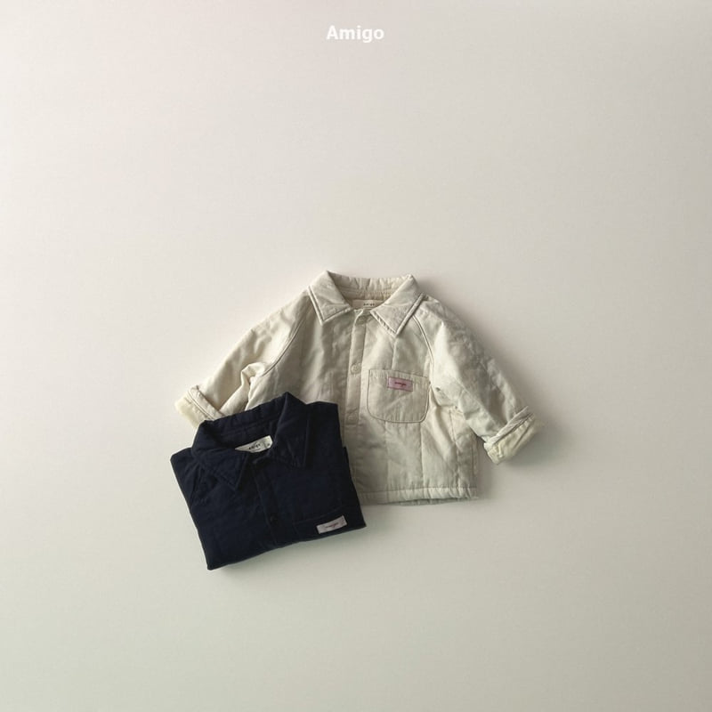 Amigo - Korean Baby Fashion - #babyoninstagram - Pure Stitch Shirt - 4