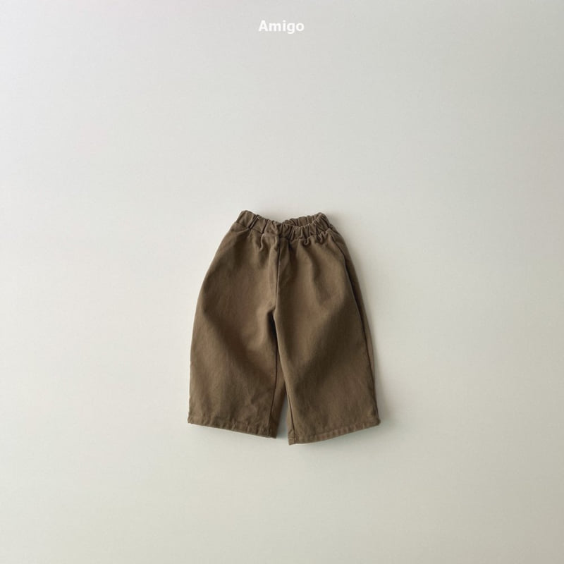 Amigo - Korean Baby Fashion - #babyootd - Basic Cotton Pants - 7