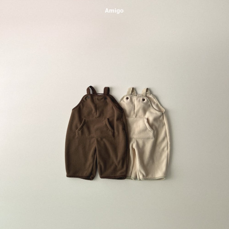 Amigo - Korean Baby Fashion - #babyoutfit - Pie Overalls