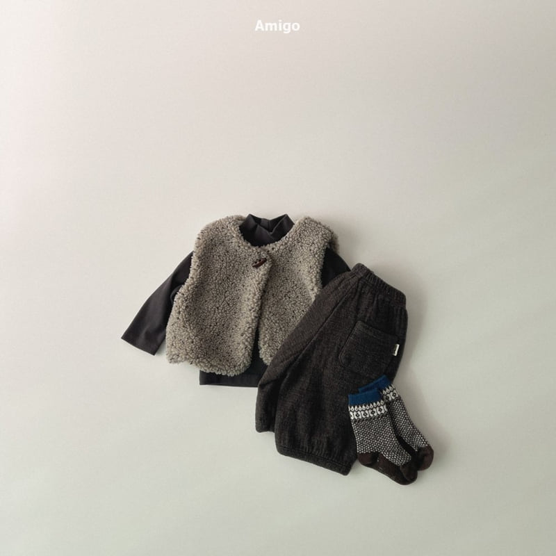 Amigo - Korean Baby Fashion - #babyoutfit - Haze Pants - 12