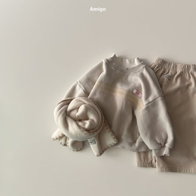 Amigo - Korean Baby Fashion - #babyoutfit - Crochet Sweatshirt - 11