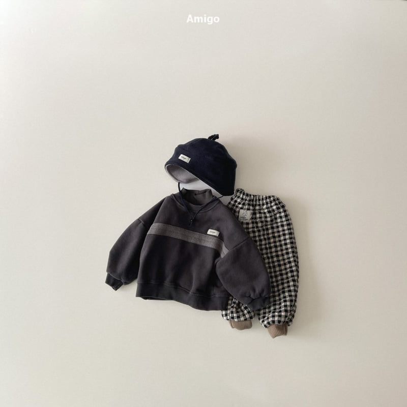 Amigo - Korean Baby Fashion - #babyoutfit - Crochet Sweatshirt - 12