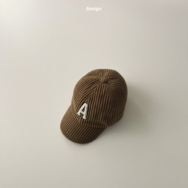 Amigo - Korean Baby Fashion - #babyoutfit - A Corduroy Hat - 6