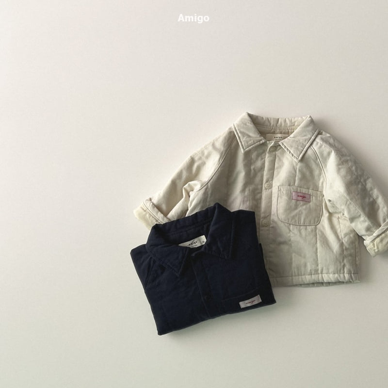 Amigo - Korean Baby Fashion - #babyoutfit - Pure Stitch Shirt - 5