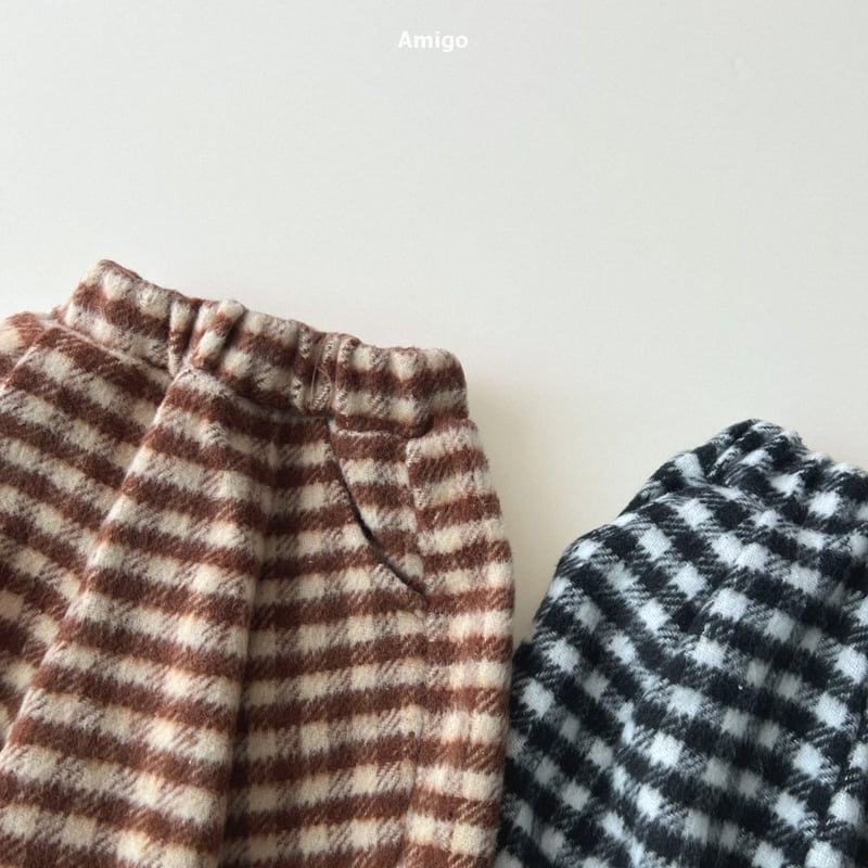 Amigo - Korean Baby Fashion - #babyootd - Checky Pants - 4