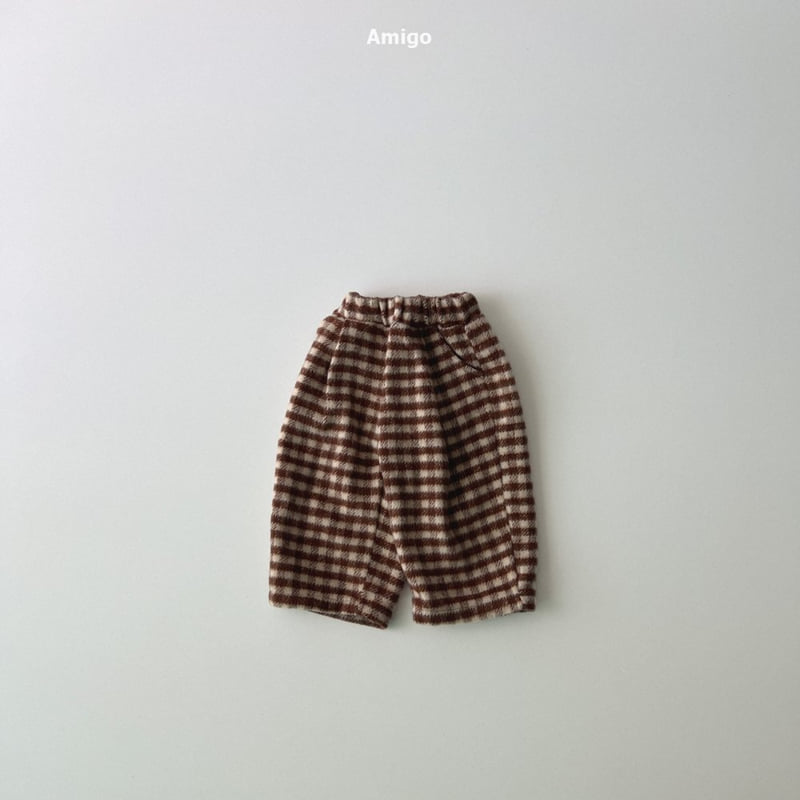Amigo - Korean Baby Fashion - #babyoutfit - Checky Pants - 5