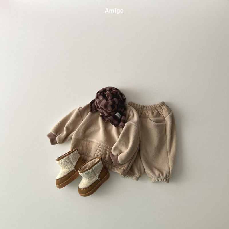 Amigo - Korean Baby Fashion - #babyoutfit - Scone Jogger Pants - 12
