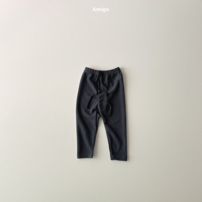 Amigo - Korean Baby Fashion - #babyoutfit - Linda Ribbed Leggings - 12