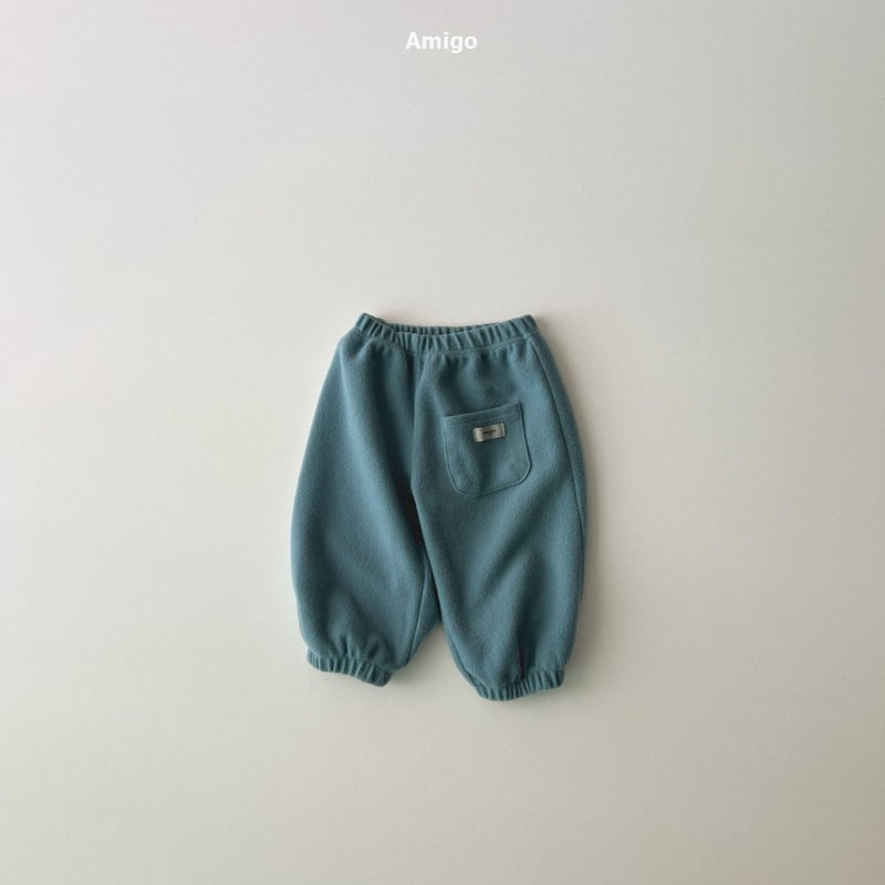 Amigo - Korean Baby Fashion - #babyoutfit - Tail Pocket Jogger Pants - 9