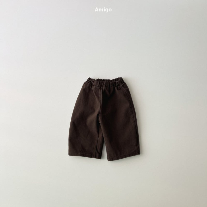 Amigo - Korean Baby Fashion - #babyoutfit - Basic Cotton Pants - 8