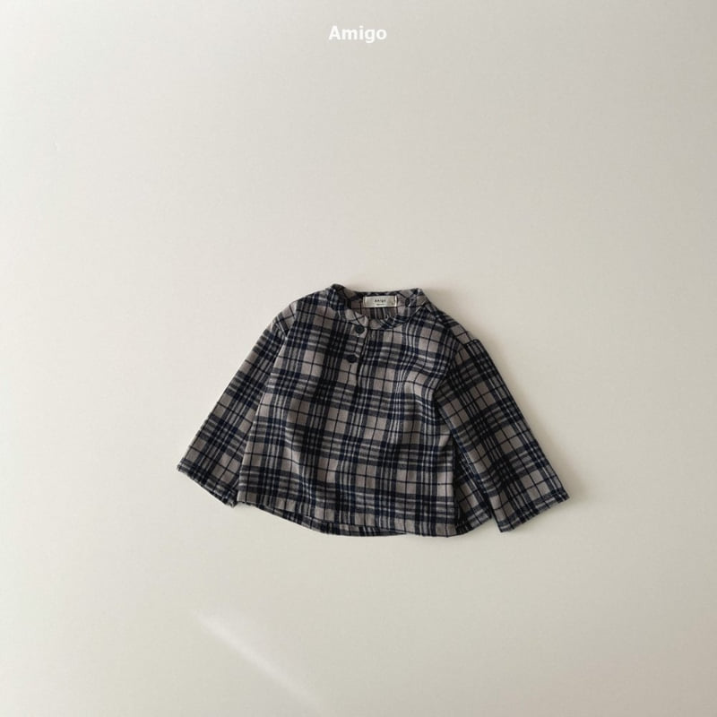 Amigo - Korean Baby Fashion - #babywear - Classic Check Shirt - 9
