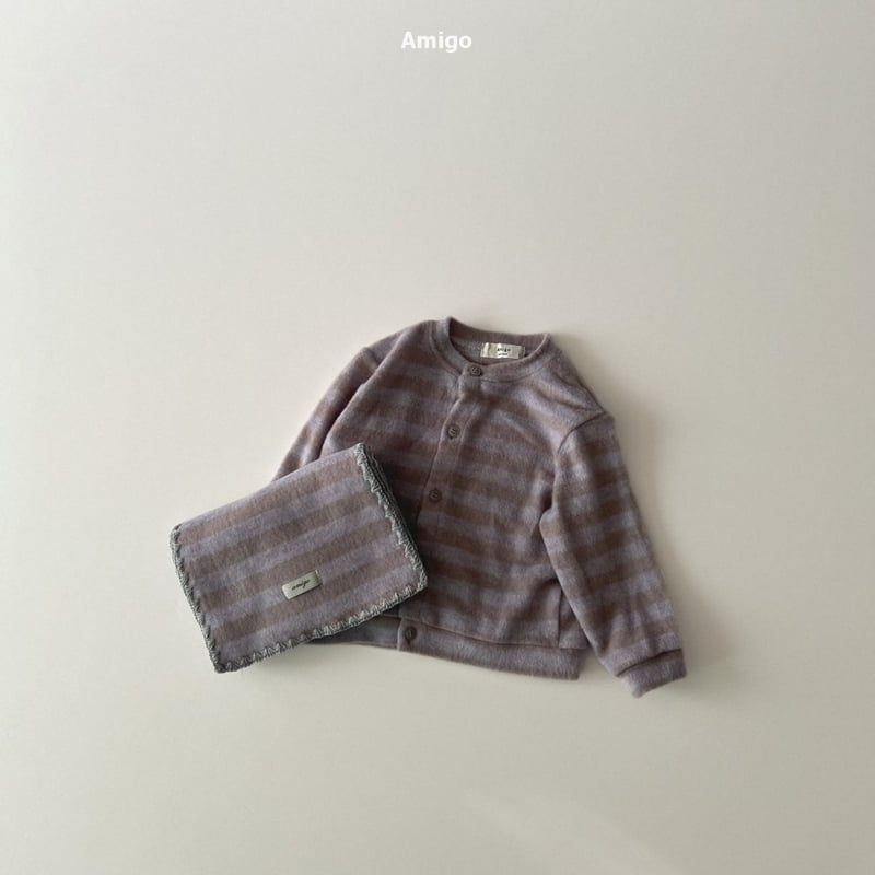 Amigo - Korean Baby Fashion - #babywear - Soft Cardigan - 12