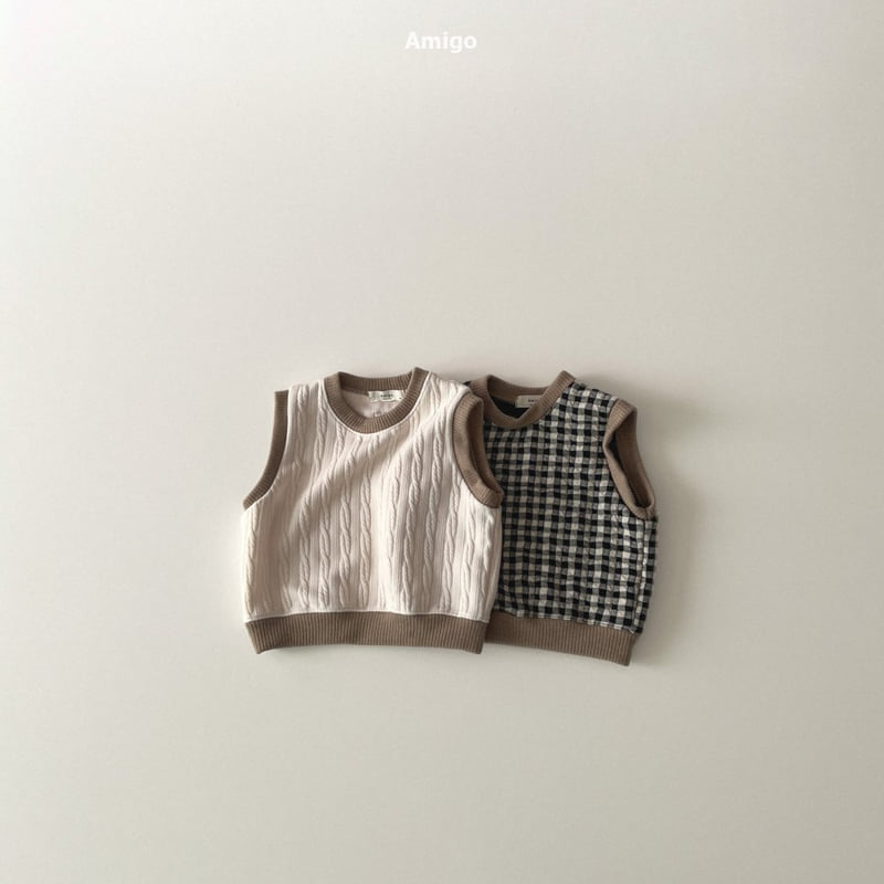 Amigo - Korean Baby Fashion - #babywear - Unique Vest