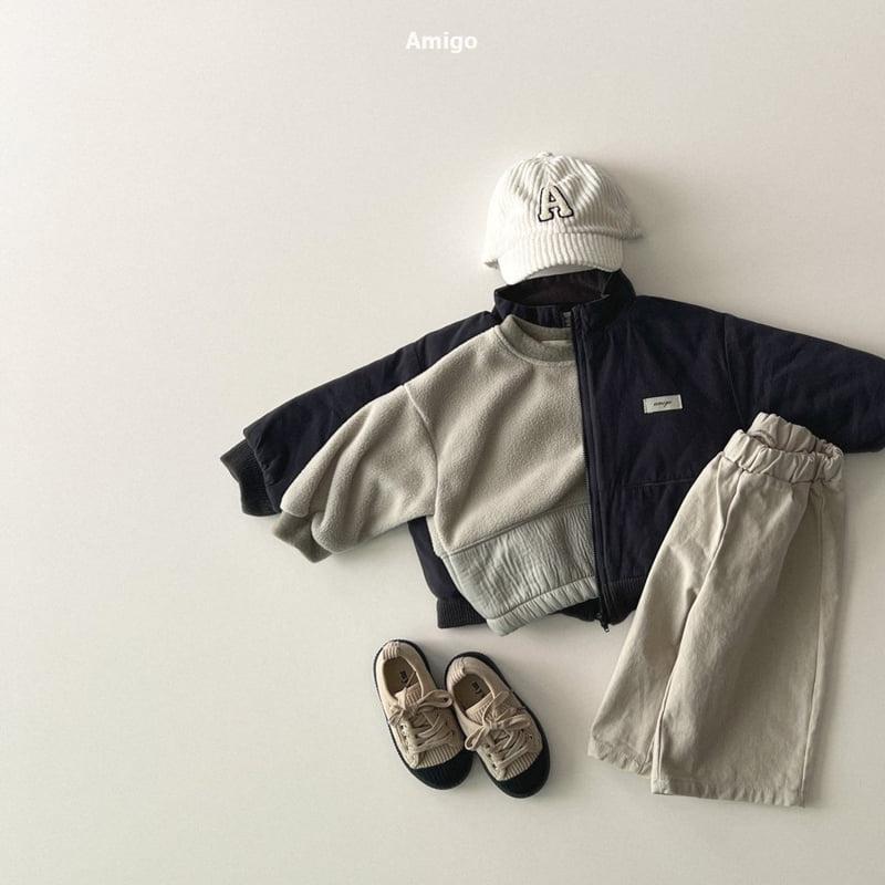 Amigo - Korean Baby Fashion - #babywear - Basic Cotton Pants - 10