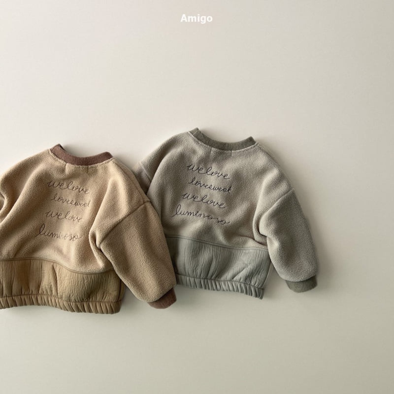 Amigo - Korean Baby Fashion - #onlinebabyboutique - Scone Sweatshirt - 2