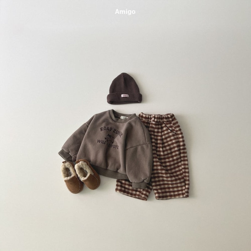 Amigo - Korean Baby Fashion - #onlinebabyboutique - Checky Pants - 7
