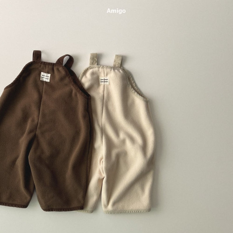 Amigo - Korean Baby Fashion - #onlinebabyboutique - Pie Overalls - 4