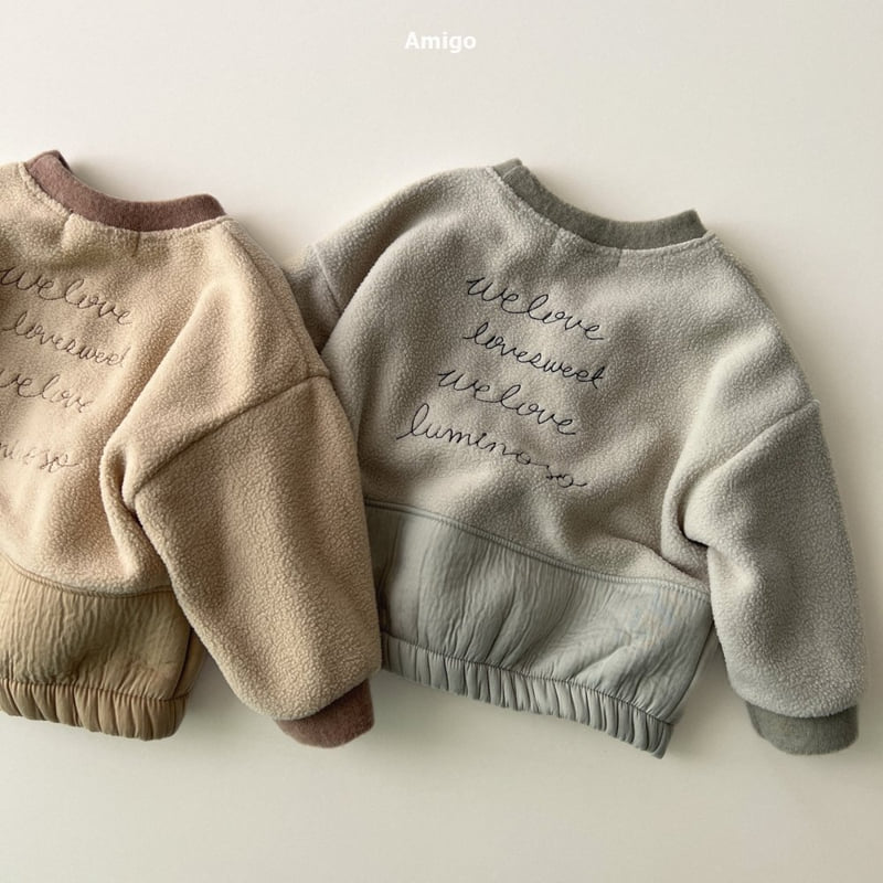 Amigo - Korean Baby Fashion - #onlinebabyshop - Scone Sweatshirt - 3