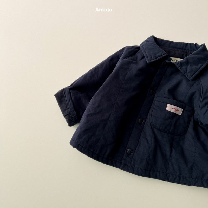 Amigo - Korean Baby Fashion - #onlinebabyshop - Pure Stitch Shirt - 9