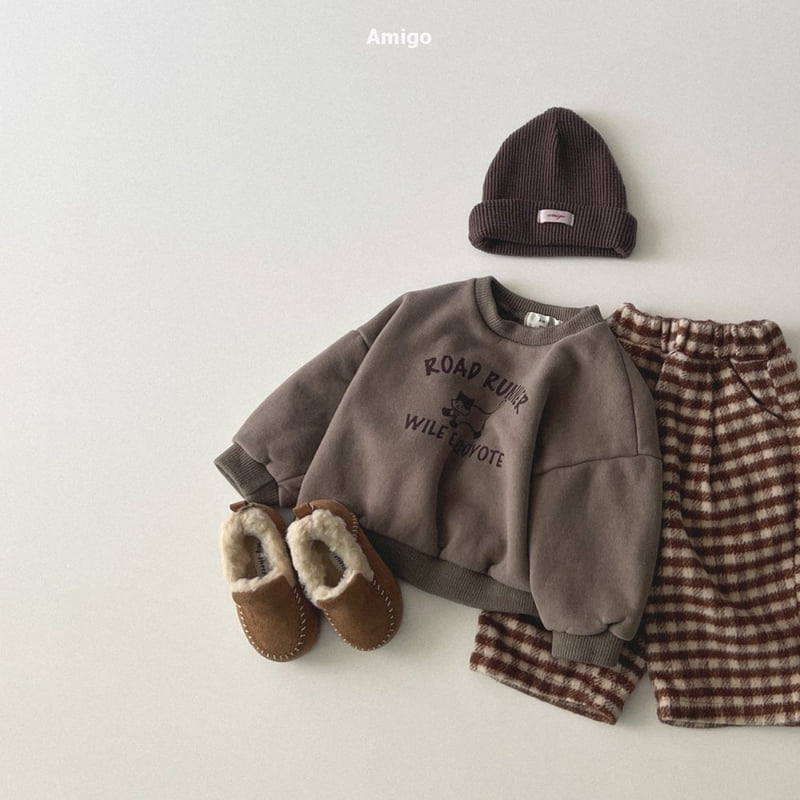 Amigo - Korean Baby Fashion - #onlinebabyshop - Checky Pants - 8