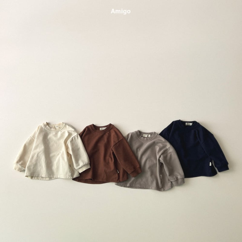 Amigo - Korean Baby Fashion - #onlinebabyshop - Basic Cotton Tee - 5