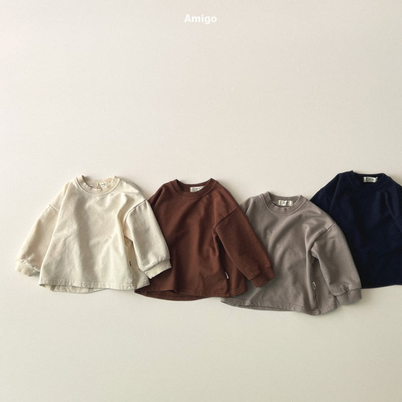 Amigo - Korean Baby Fashion - #smilingbaby - Basic Cotton Tee - 6