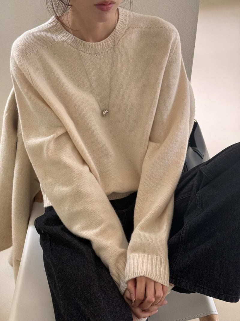 Amygrace - Korean Women Fashion - #momslook - Zenta Wholegarment Knit - 7