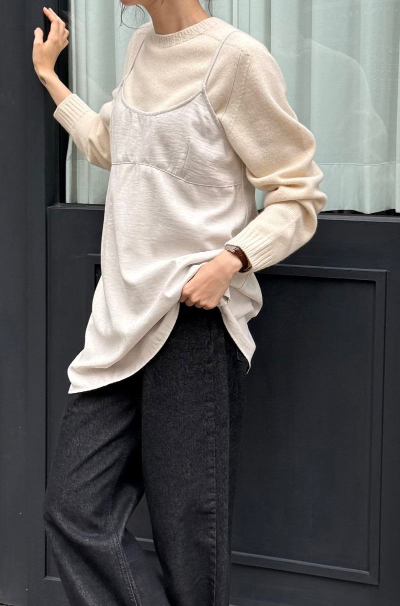 Amygrace - Korean Women Fashion - #momslook - Bustier Blouse - 5