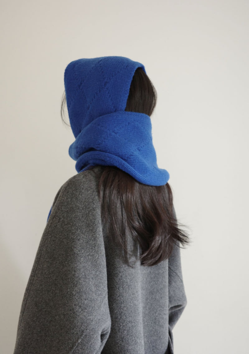 Amygrace - Korean Women Fashion - #momslook - Cable Wool Muffler - 3