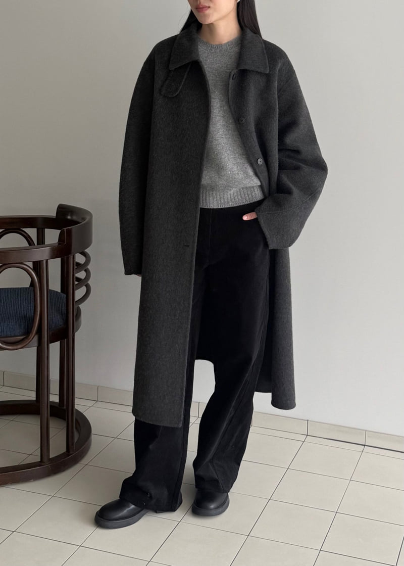 Amygrace - Korean Women Fashion - #romanticstyle - Fox Handmade Coat - 6