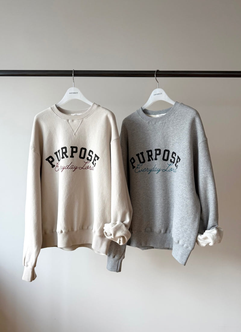 Amygrace - Korean Women Fashion - #shopsmall - Every Brushed Sweatshirt - 6