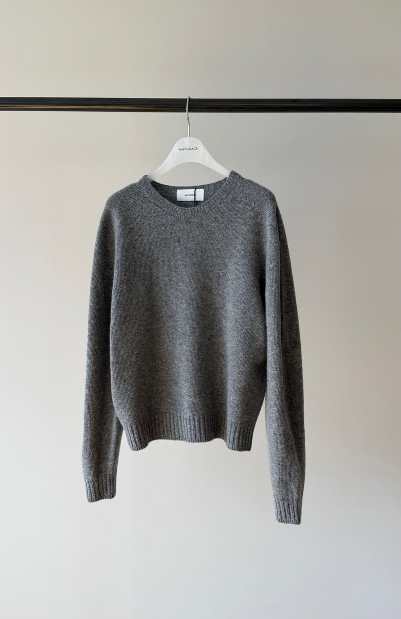 Amygrace - Korean Women Fashion - #womensfashion - Zenta Wholegarment Knit - 3