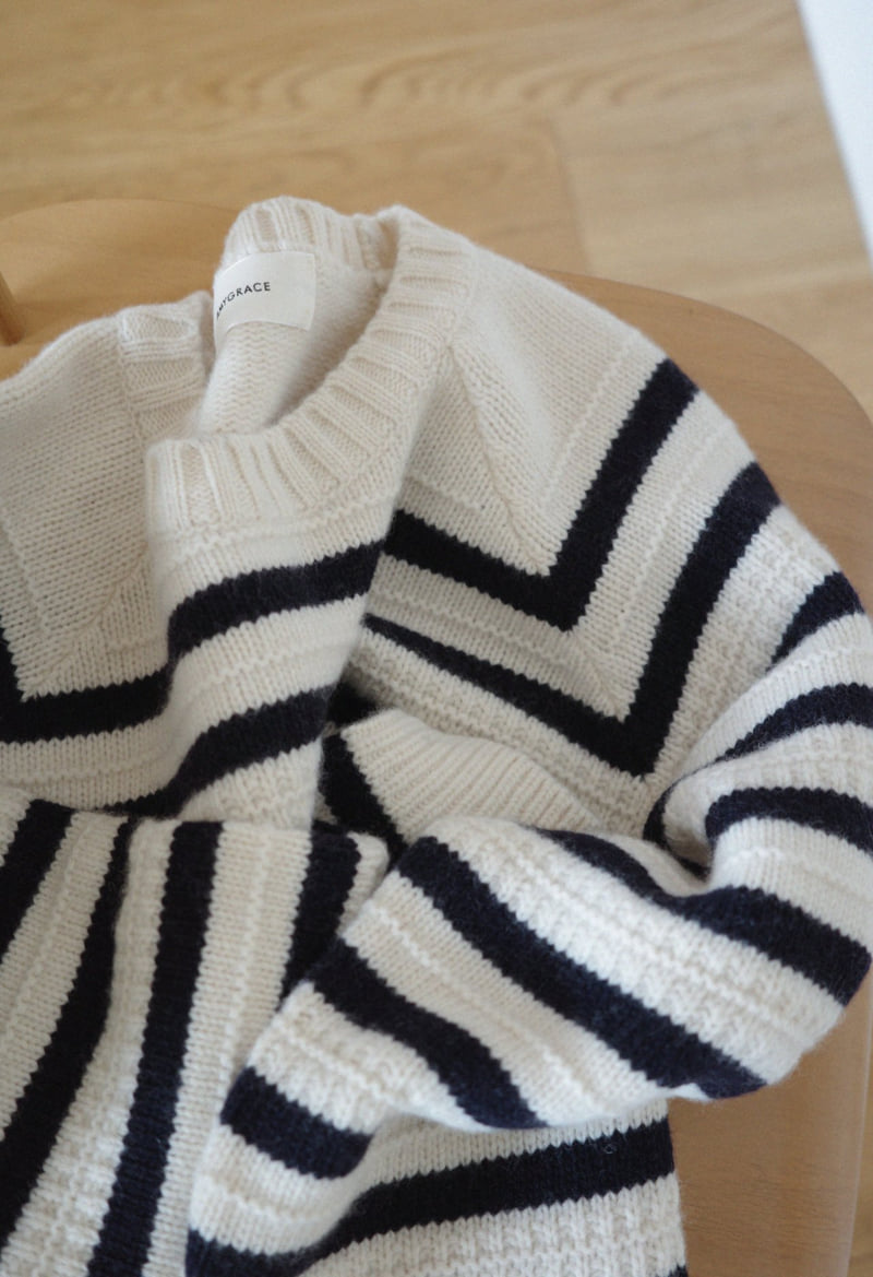 Amygrace - Korean Women Fashion - #womensfashion - Shasha Knit - 5