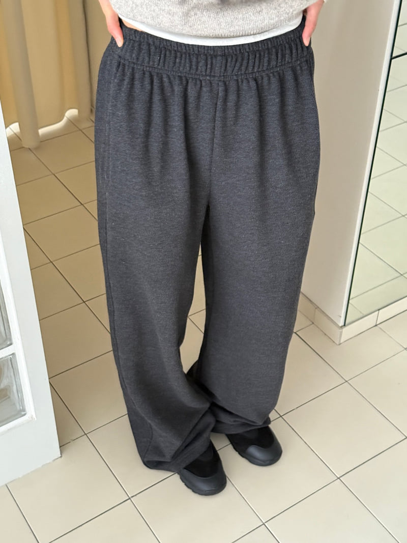Amygrace - Korean Women Fashion - #womensfashion - Fleece Stopper Pants - 3
