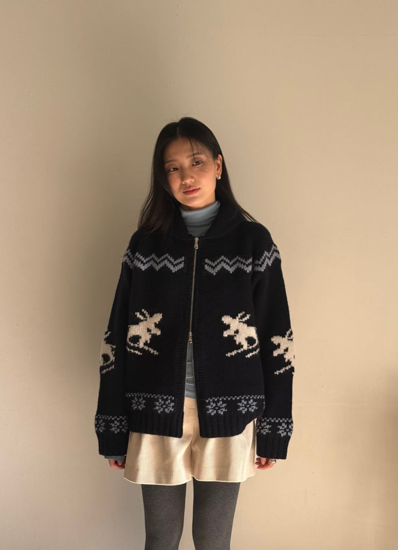 Amygrace - Korean Women Fashion - #womensfashion - Benf Cowichan Cardigan - 7