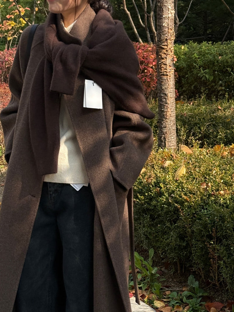 Amygrace - Korean Women Fashion - #womensfashion - Double Raglan Handmade Coat