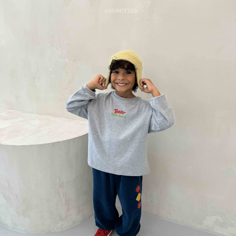 Andbutter - Korean Children Fashion - #Kfashion4kids - Santa Bear Tee - 6