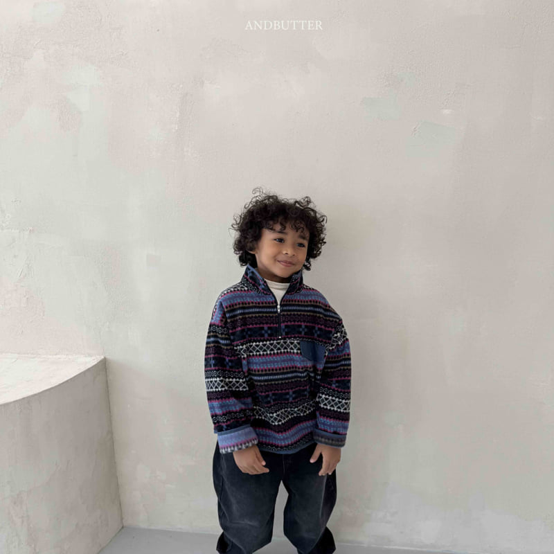 Andbutter - Korean Children Fashion - #Kfashion4kids - Paragon Pocket Fleece Top - 7