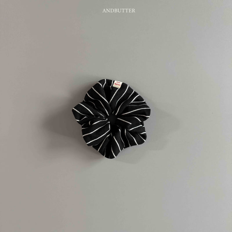 Andbutter - Korean Children Fashion - #Kfashion4kids - Stripe Scrunchie - 6