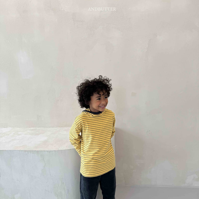 Andbutter - Korean Children Fashion - #Kfashion4kids - Mocha Bean Hoodie - 7