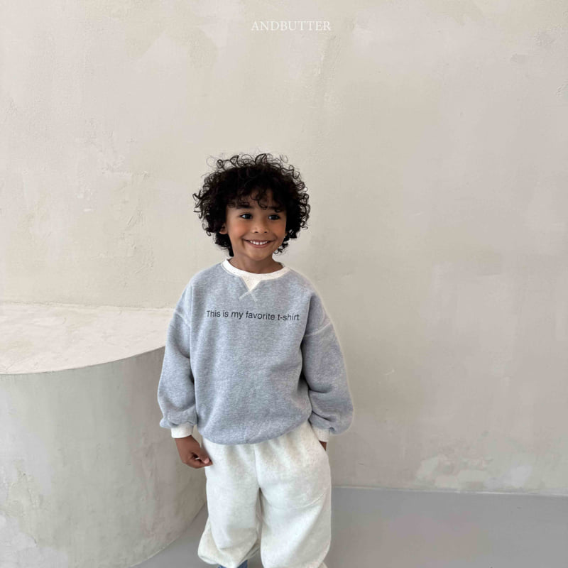 Andbutter - Korean Children Fashion - #Kfashion4kids - Favorite Sweatshirt - 11